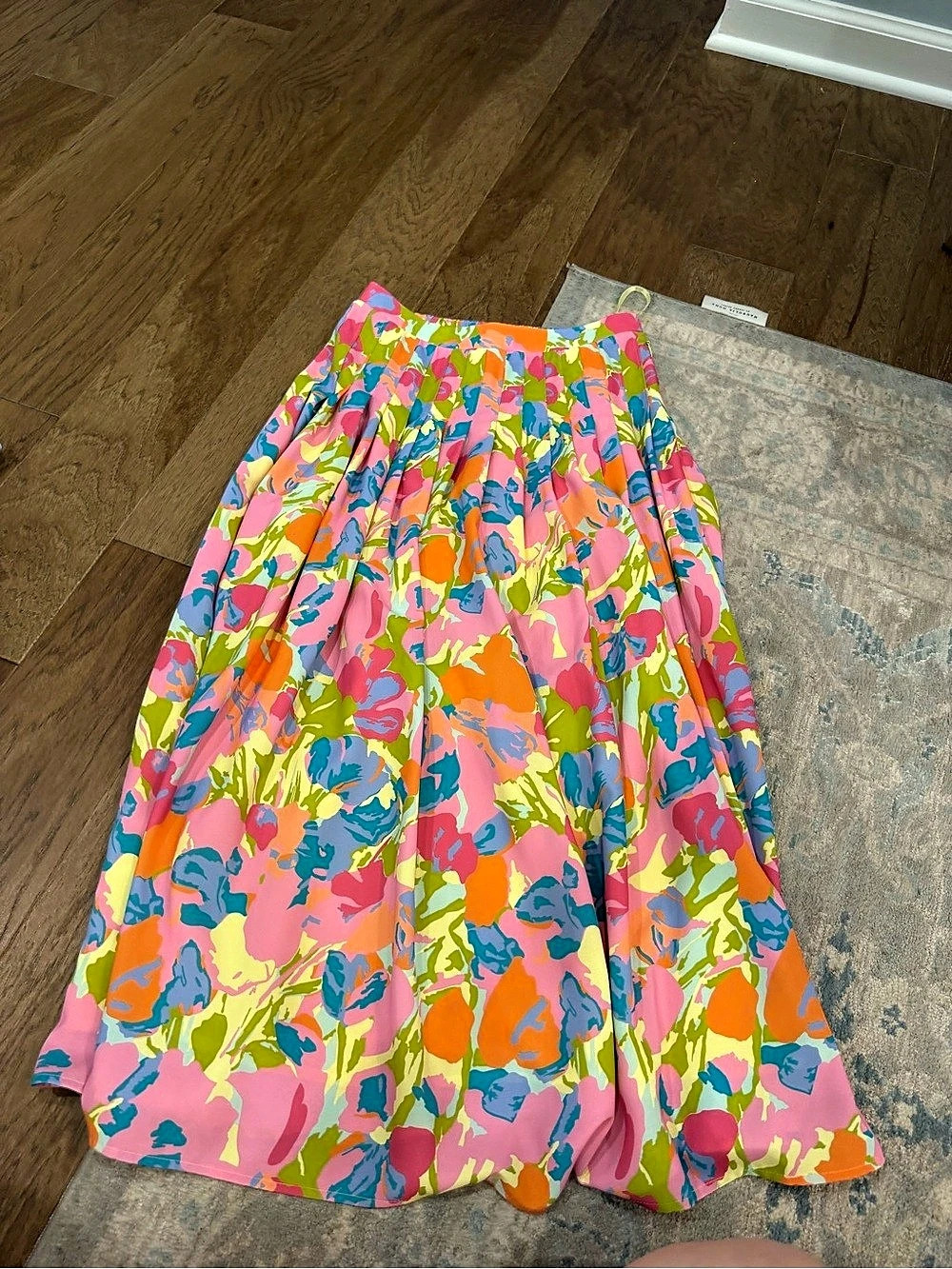 Crosby by Mollie Burch Mallie Skirt Abstract Floral Maxi Skirt XS